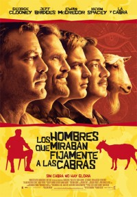 LOS HOMBRES QUE MIRABAN FIJAMENTE A LAS CABRAS