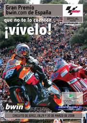 Ampliar Cartel Gran Premio Motociclismo 2008